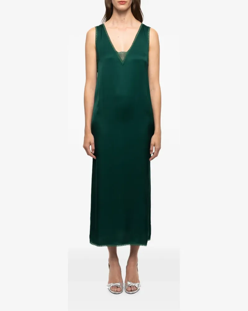 Zadig & Voltaire Renzo Kleid aus Satin - Grün Grün