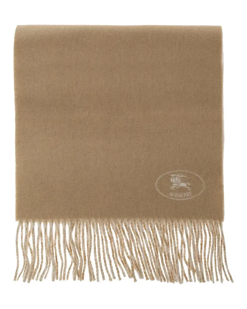 Burberry Knight cashmere scarf - Nude Nude
