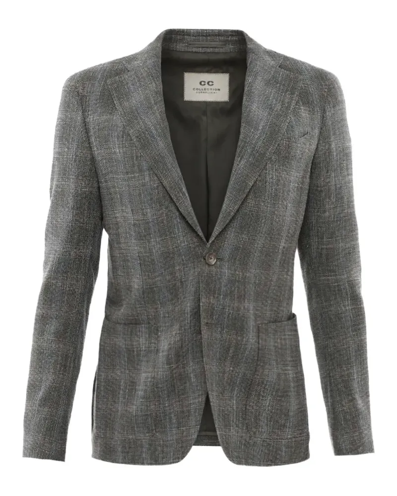 Corneliani checked blazer - Grau Grau