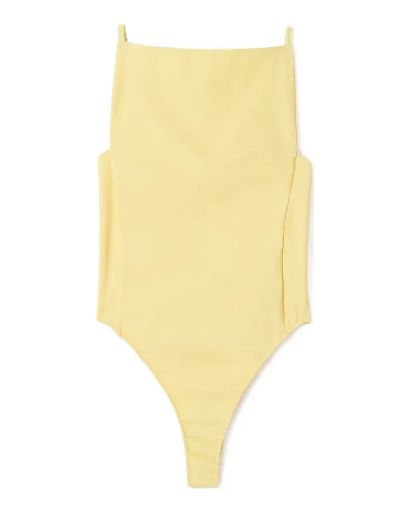 Jacquemus The Sole Badeanzug - Gelb Gelb