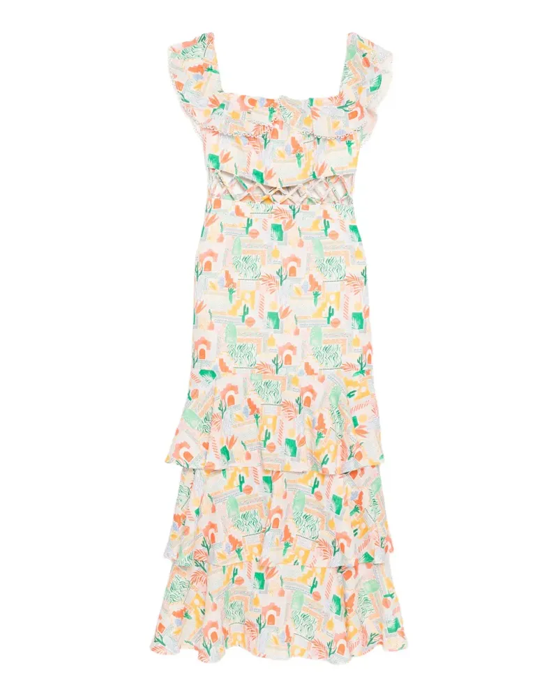 We Are Kindred Olivia Maxikleid - Orange Orange