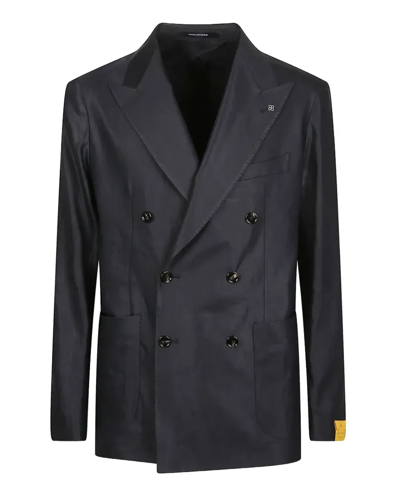 Tagliatore double-breasted blazer - Blau Blau