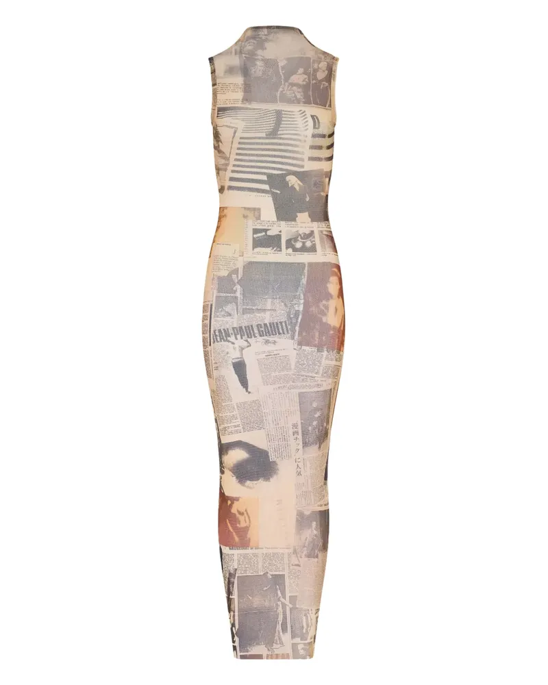 Jean Paul Gaultier Rückenfreies Maxikleid - Nude Nude