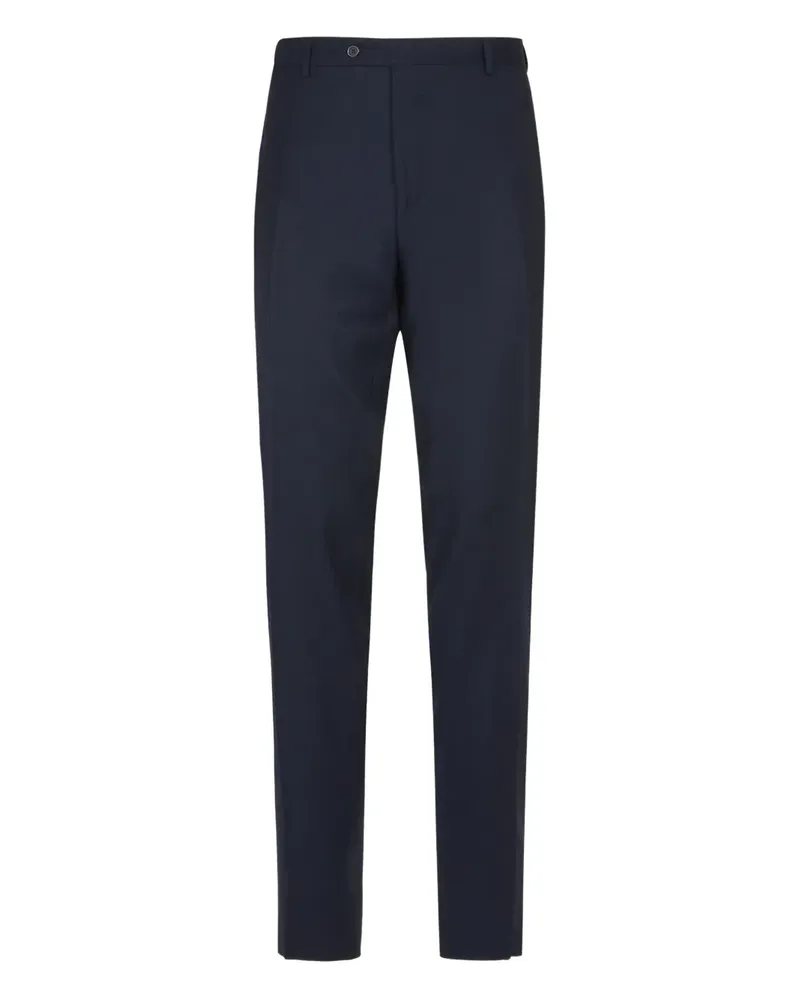 Canali Hose mit Knöpfen - Blau Blau