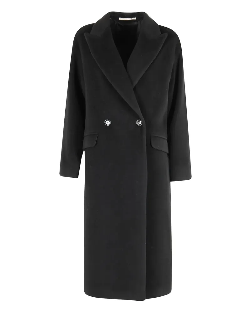 Tagliatore Linden double-breasted coat - Schwarz Schwarz