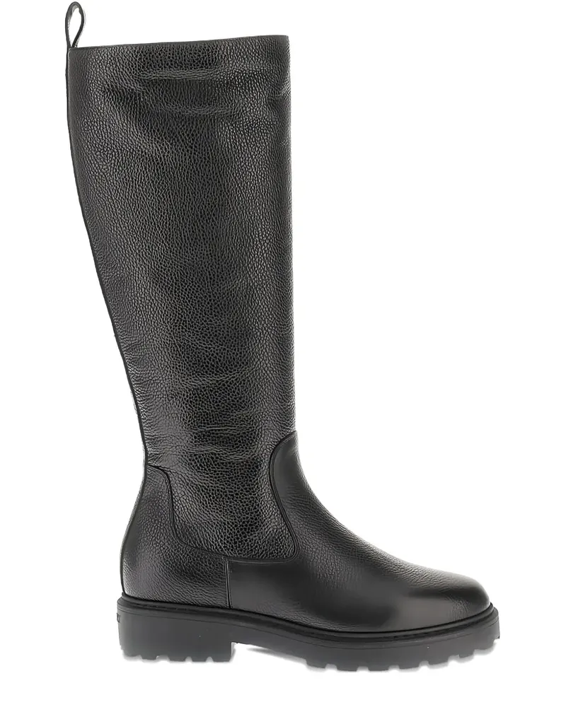 Bally grained pull-on boots - Schwarz Schwarz