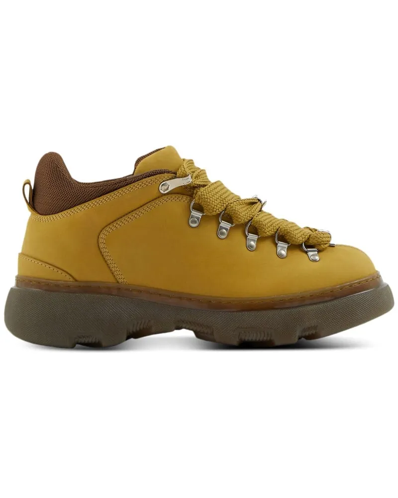 Burberry Knöchelhohe Schnürstiefel - Braun Braun