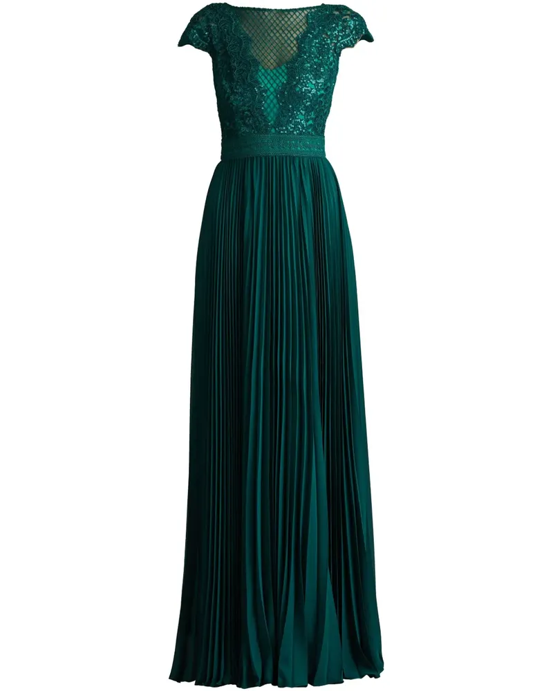 Tadashi Shoji Surette Maxikleid - Grün Grün