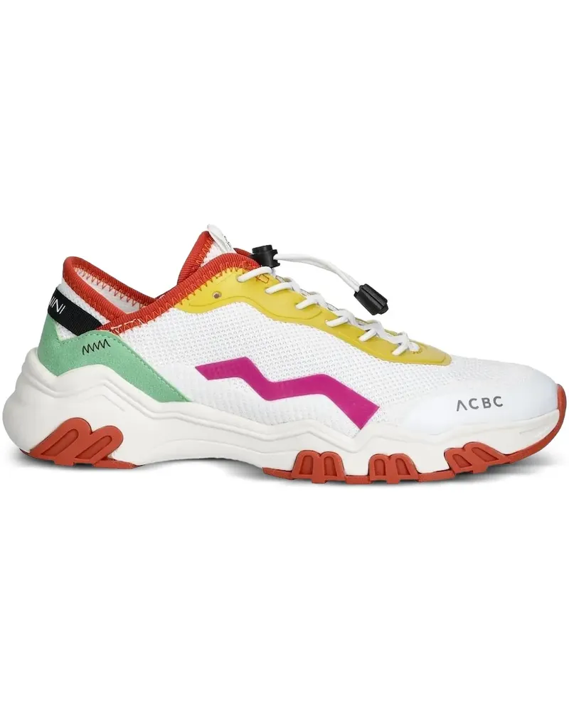 Baldinini Sneakers mit Einsätzen - Weiß Weiß