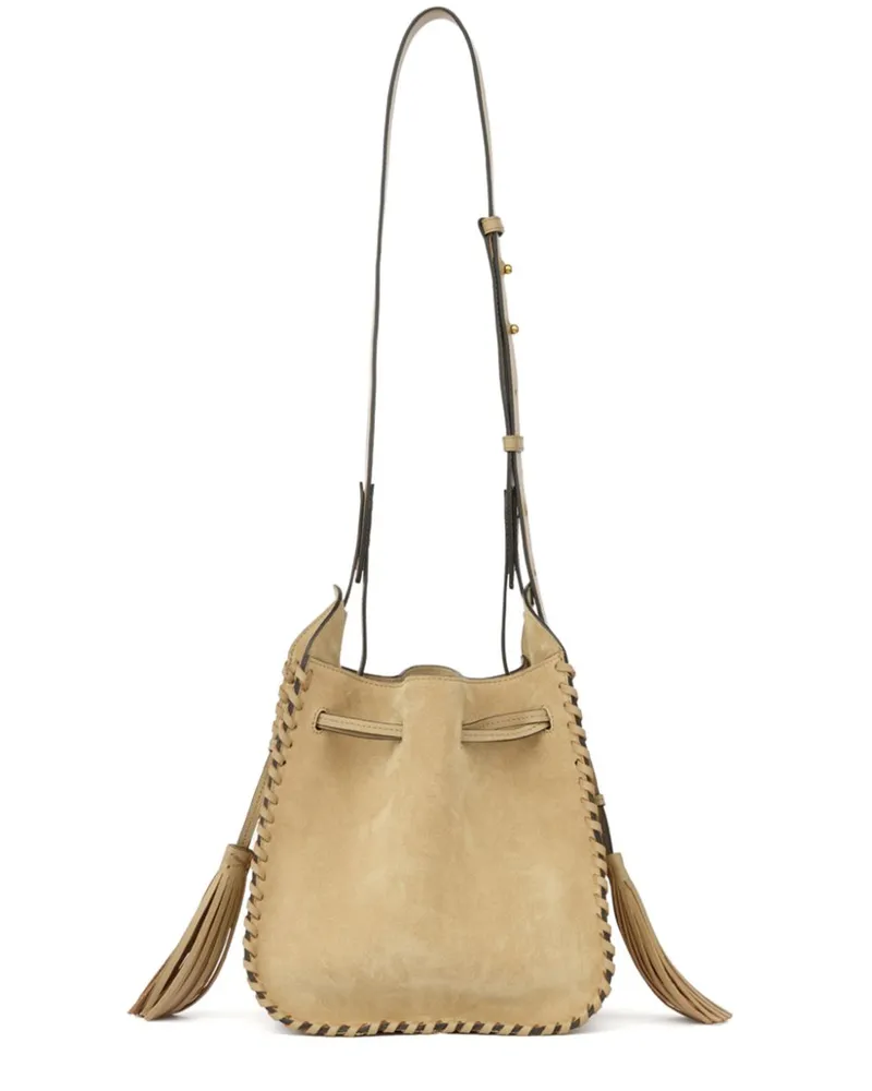 Isabel Marant Silao Schultertasche - Nude Nude