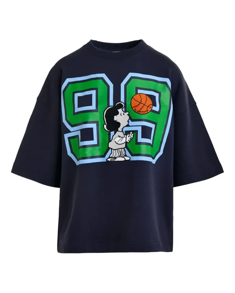 Essentiel Peanuts™ Lucy graphic-print sweatshirt - Blau Blau