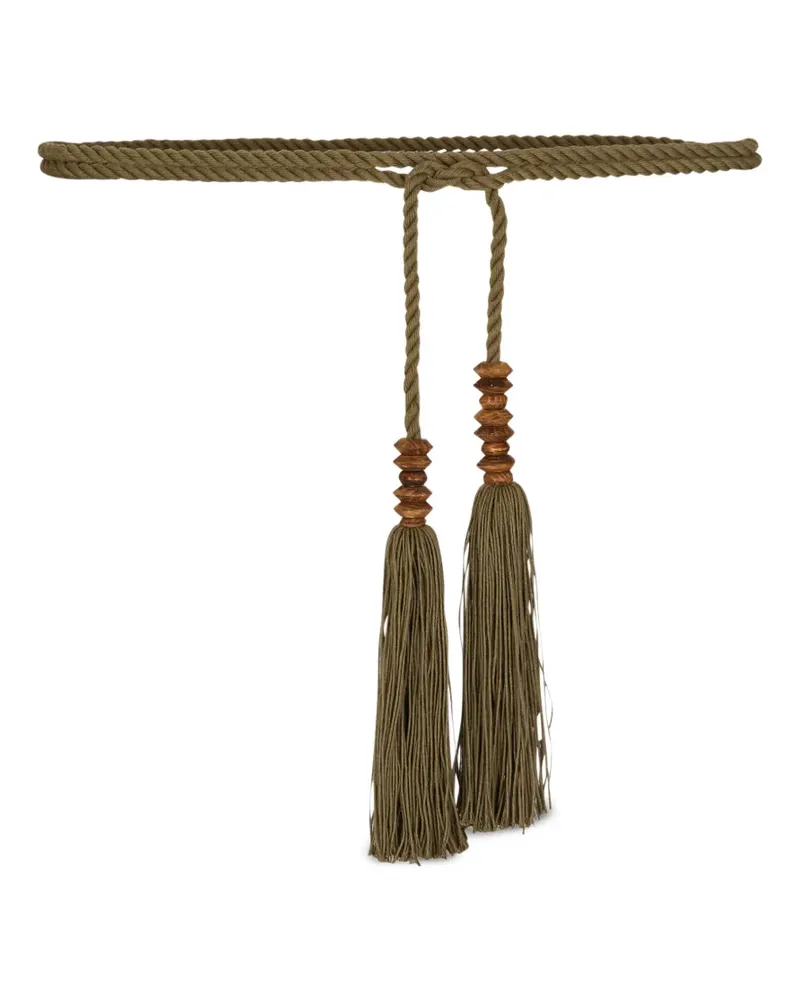 Balmain Kordelgürtel - Grün Grün