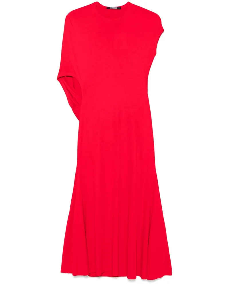 Jacquemus La Robe Salerno Midikleid - Rot Rot