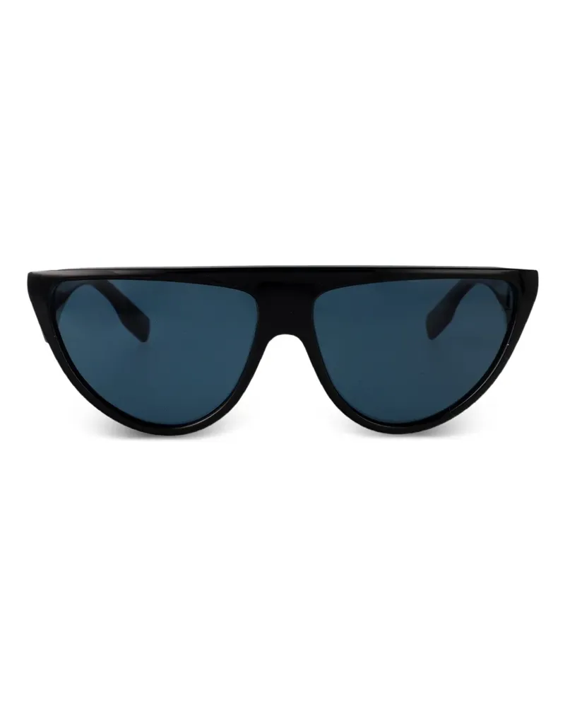 Karl Lagerfeld Sonnenbrille mit Cat-Eye-Gestell - Schwarz Schwarz