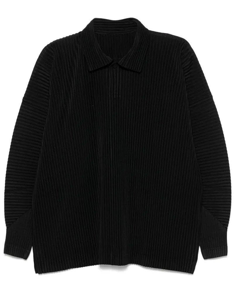 Issey Miyake MC October Poloshirt - Schwarz Schwarz