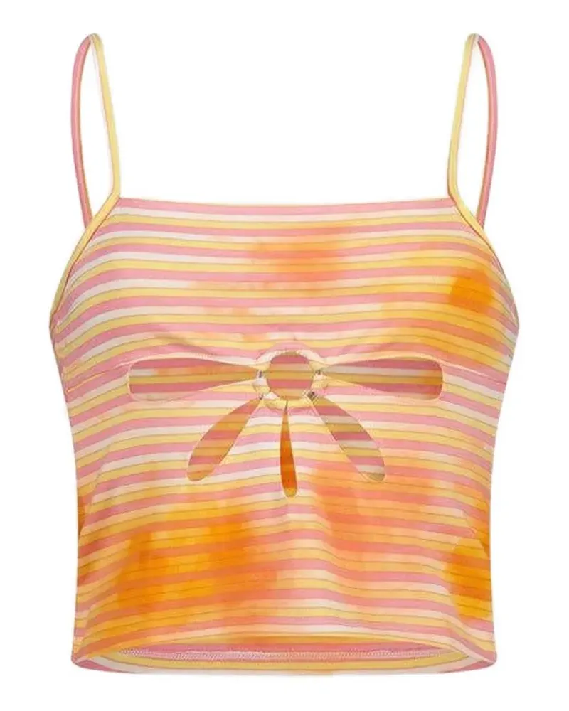 Collina Strada Flower Tanktop - Rosa Rosa
