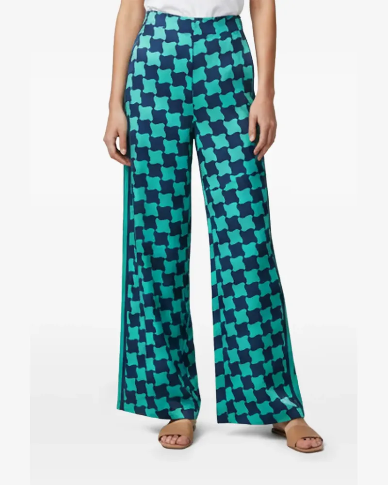 Casablanca Paris Pool Tile Hose mit Print - Blau Blau
