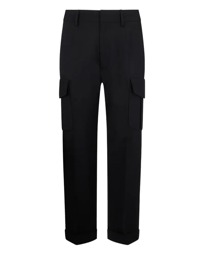 Dsquared2 Cargohose mit Gürtelschlaufen - Schwarz Schwarz