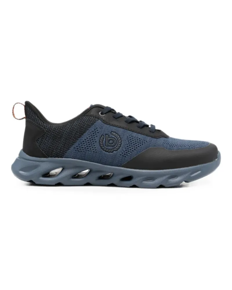 Bugatti Sneakers mit Mesh-Einsätzen - Blau Blau