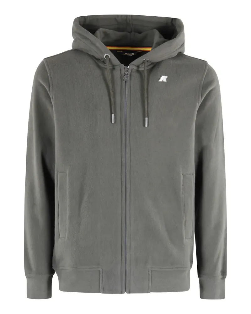 K-Way Anthony Hoodie aus schwerem Fleece - Grün Grün