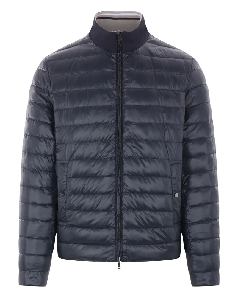 Herno Wendbare Steppjacke - Blau Blau