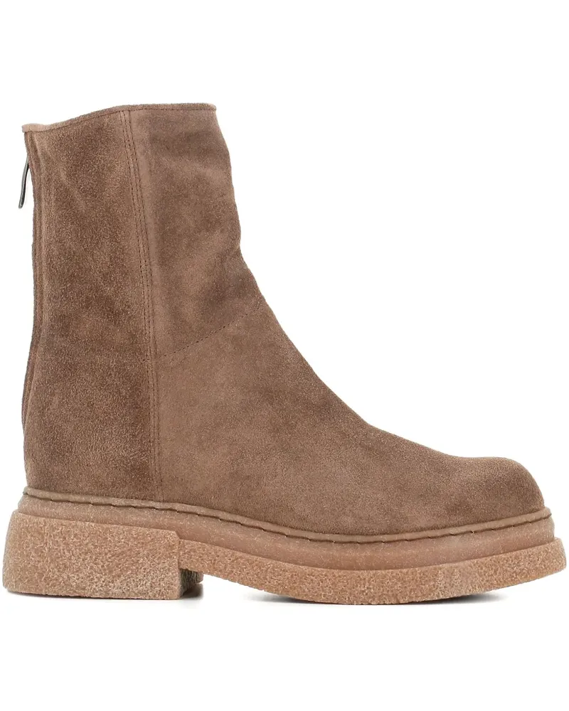 Alberto Fasciani GILL Wildlederstiefel mit Reißverschluss - Braun Braun