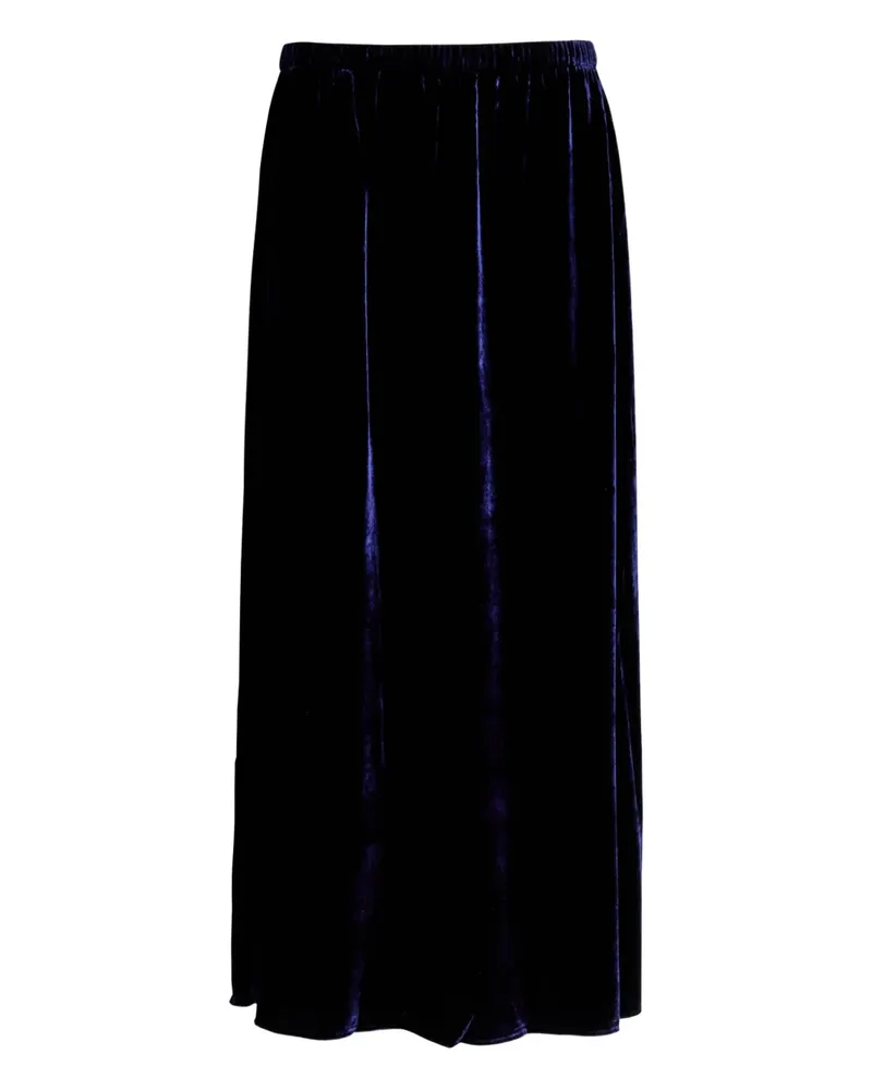 Eileen Fisher velvet maxi skirt - Blau Blau