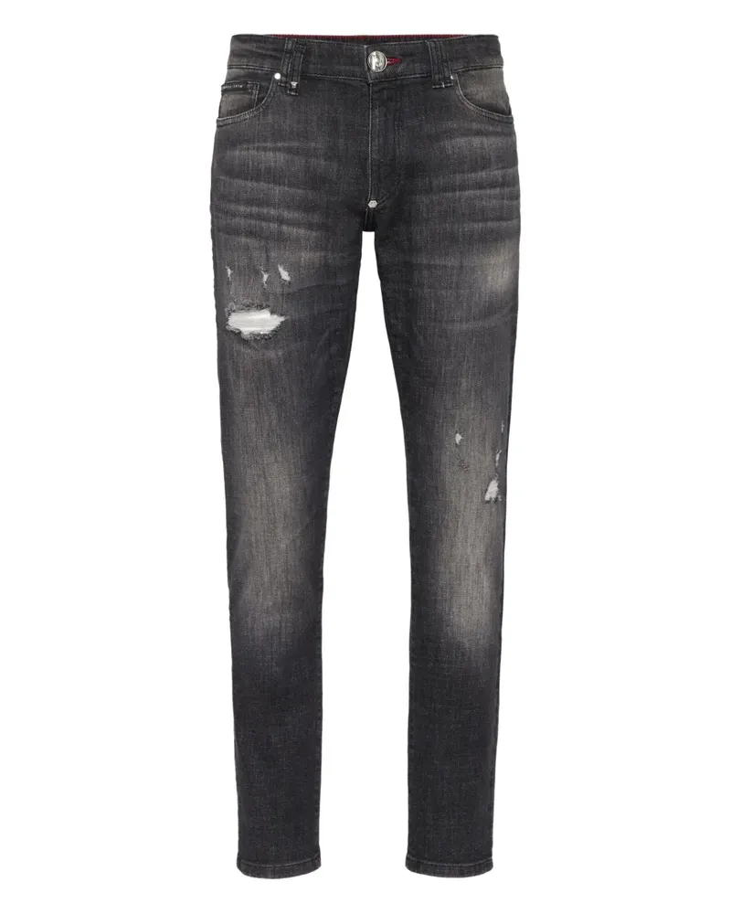 Philipp Plein Five-Pocket-Jeans - Grau Grau