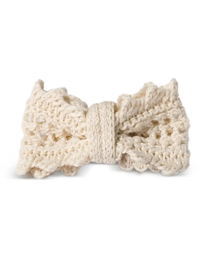 Miu Miu cotton hair clip - Nude Nude