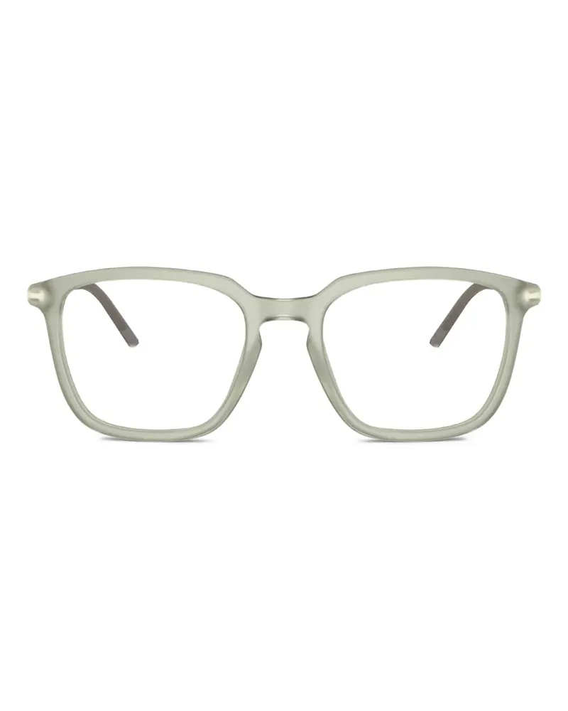 Moncler Brille mit eckigem Gestell - Grün Grün