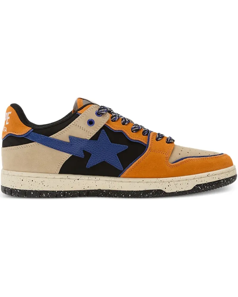 BAPE Sk8 Sta 1 Sneakers - Orange Orange