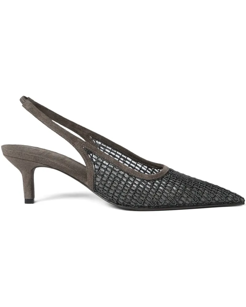 Brunello Cucinelli Slingback-Pumps - Braun Braun