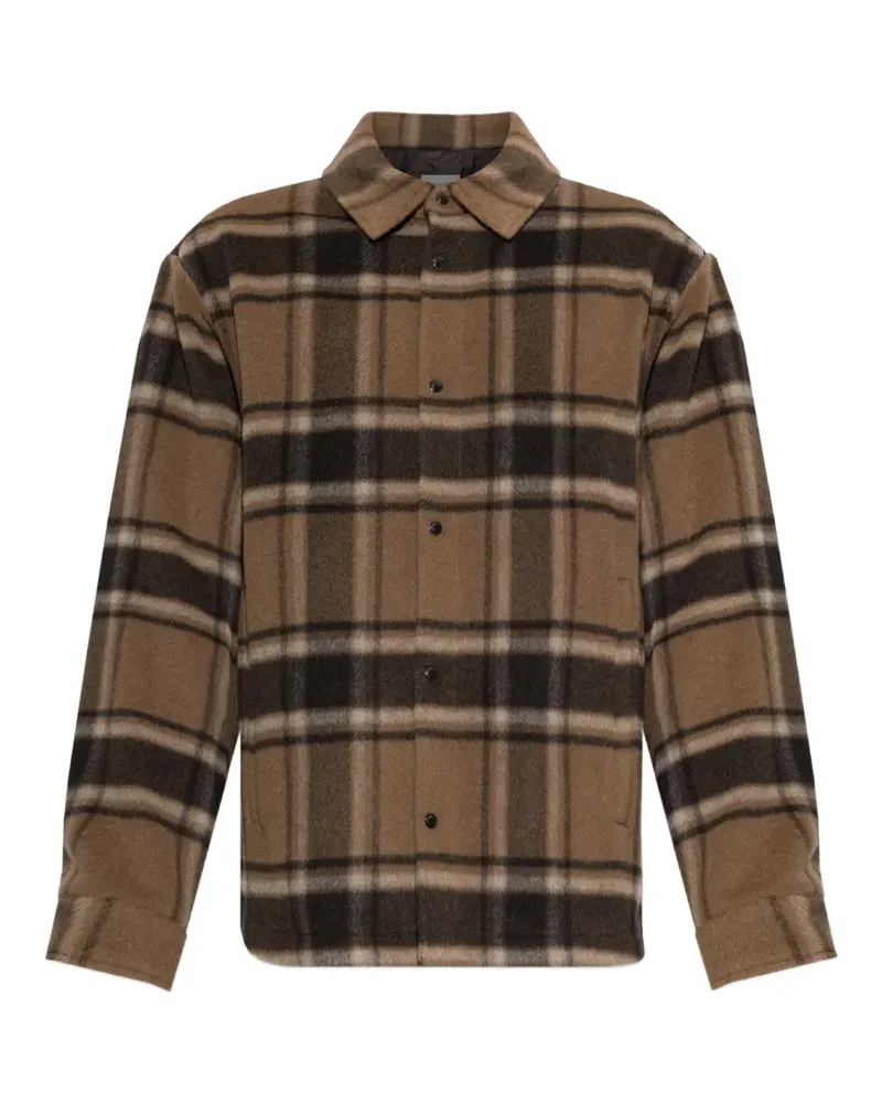Moncler Karierte Hemdjacke - Braun Braun