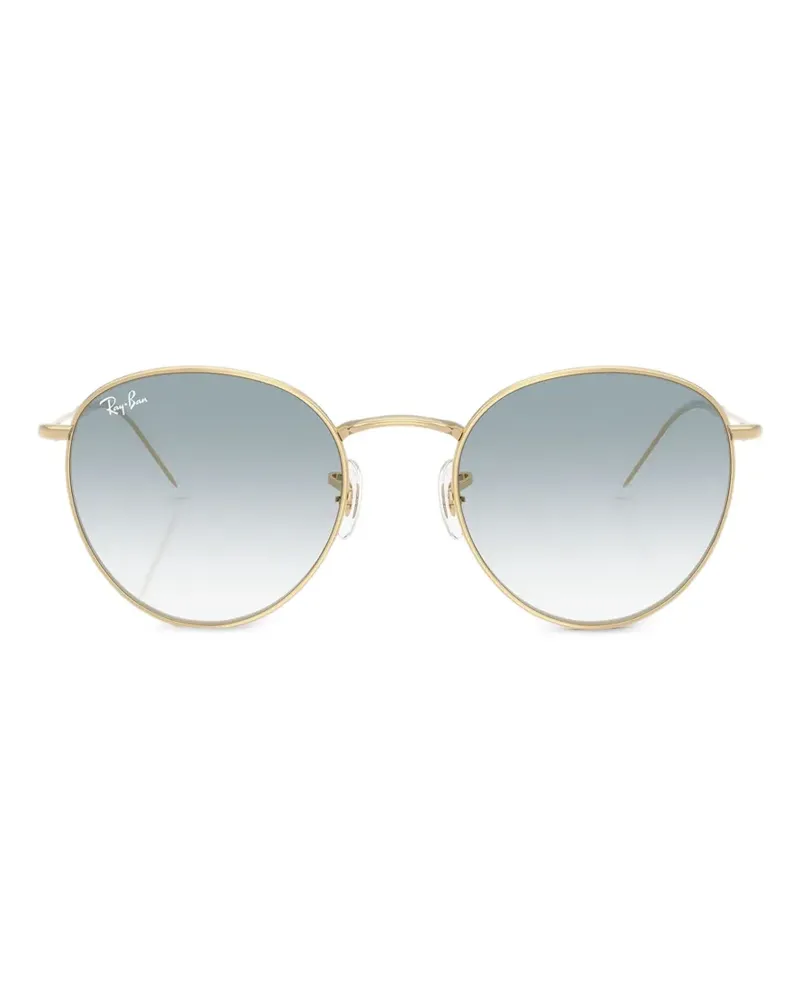 Ray Ban Runde Reverse Sonnenbrille - Gold Gold