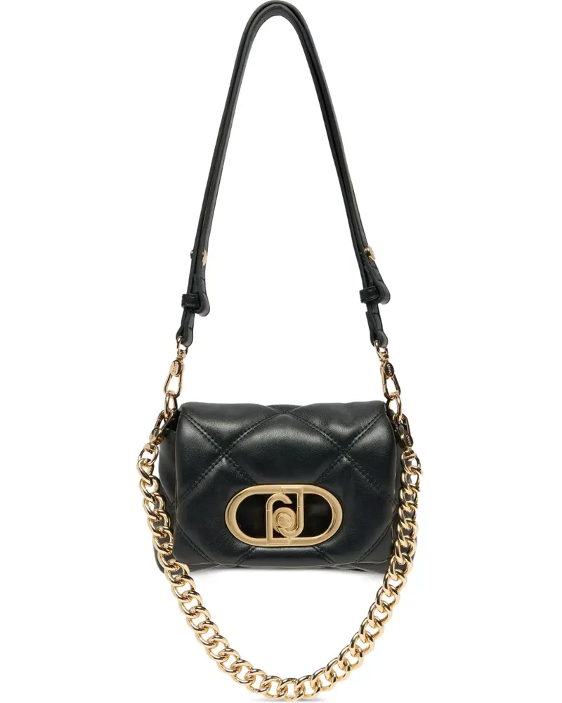 Liu Jo Kleine Gesteppte LaPuffy Schultertasche - Schwarz Schwarz
