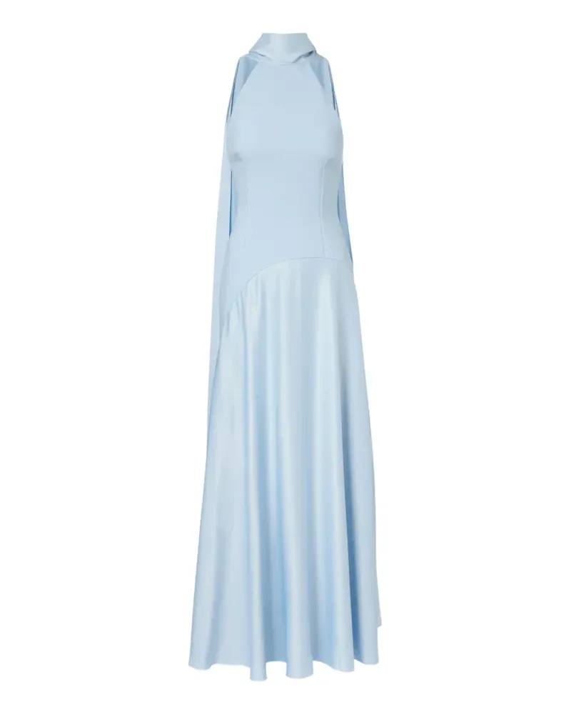 Solace London Cece halterneck maxi dress - Blau Blau
