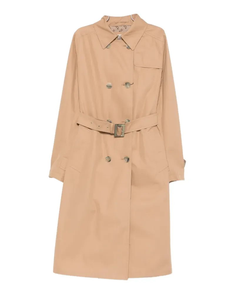 Herno double-breasted coat - Nude Nude