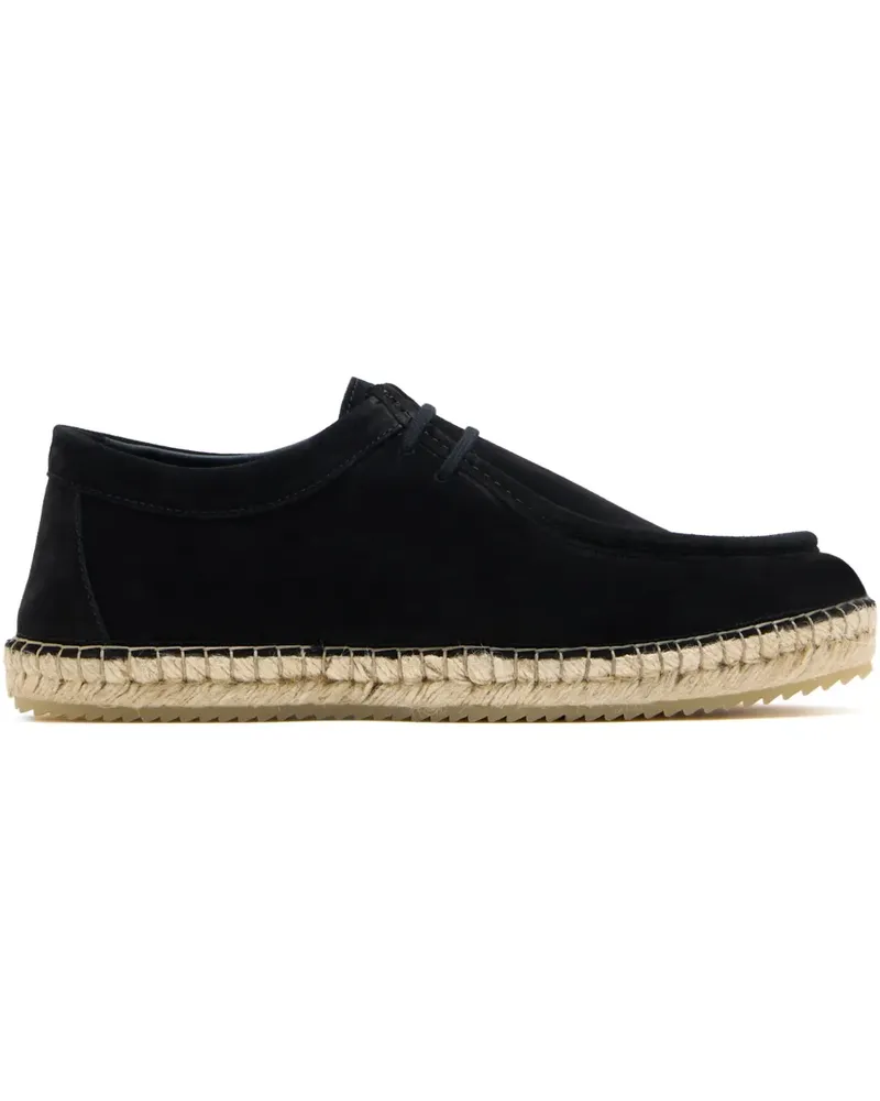 Frescobol Carioca Schwarze Espadrilles Schwarz