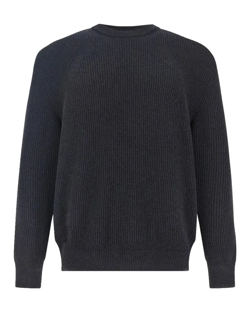 Paul & Shark Piuma Pullover aus geripptem Strick - Blau Blau