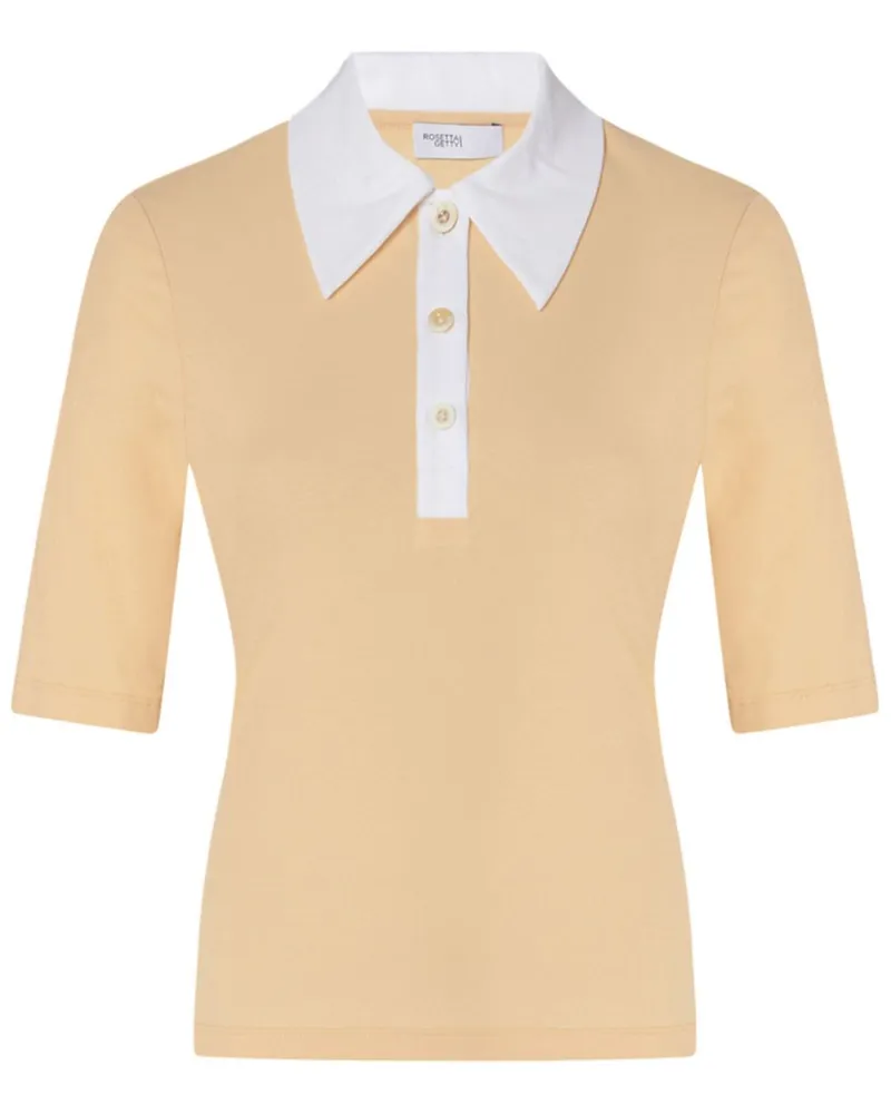 Rosetta Getty Klassisches Poloshirt - Gelb Gelb