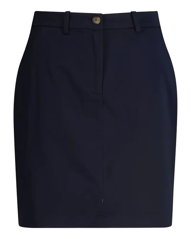 Gant buttoned midi chino skirt - Blau Blau