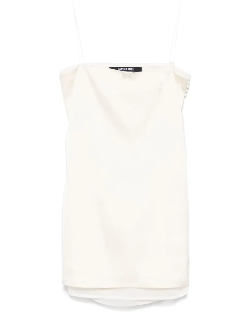 Jacquemus La Robe Esca Minikleid - Nude Nude