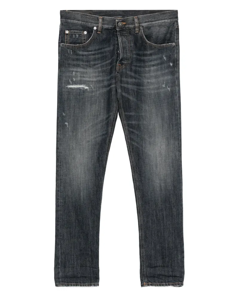 Dondup Icon Jeans im Distressed-Look - Blau Blau