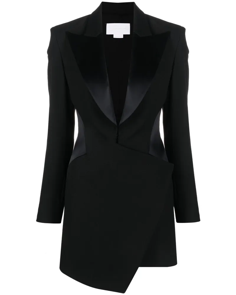 Genny Minikleid aus Satin - Schwarz Schwarz