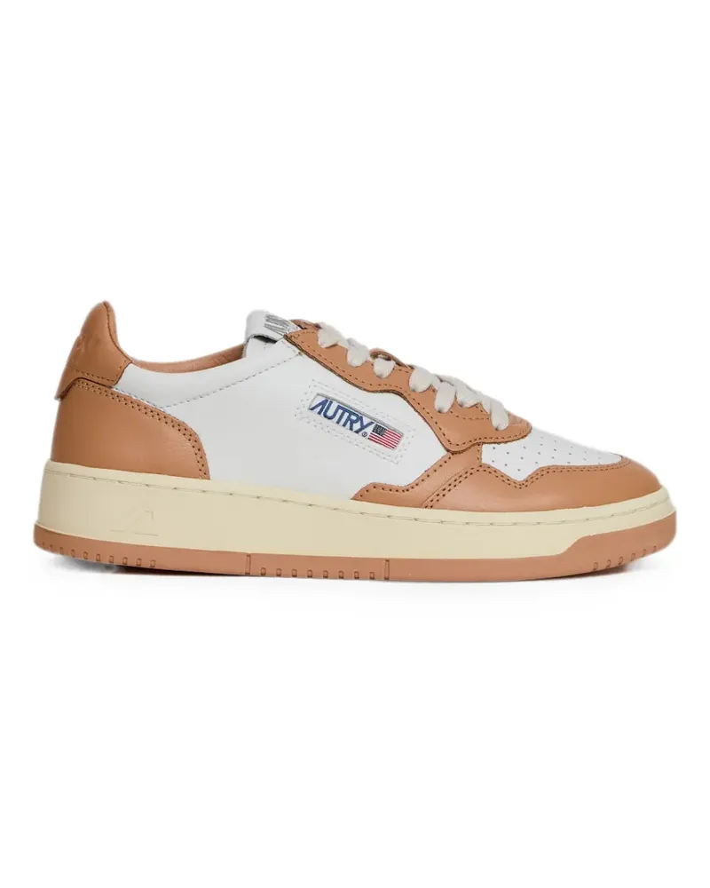 AUTRY Medalist bicolor leather sneakers - Weiß Weiß
