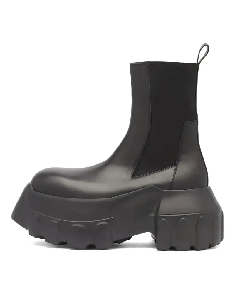 Rick Owens Stiefel mit Profilsohle - Schwarz Schwarz