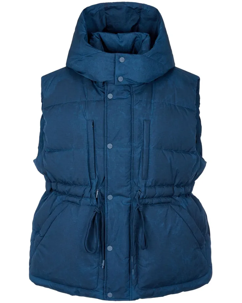 STUDIO TOMBOY Daunenweste mit Kordelzug - Blau Blau