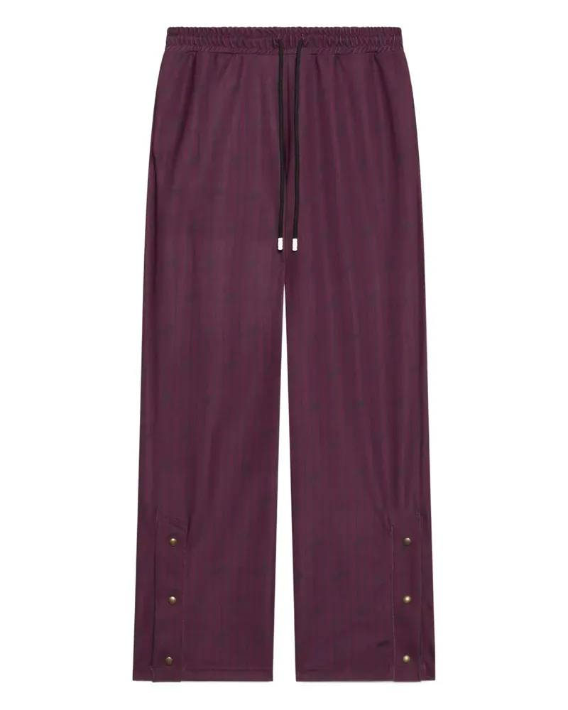 GCDS Hose mit Kordelzug - Rot Rot