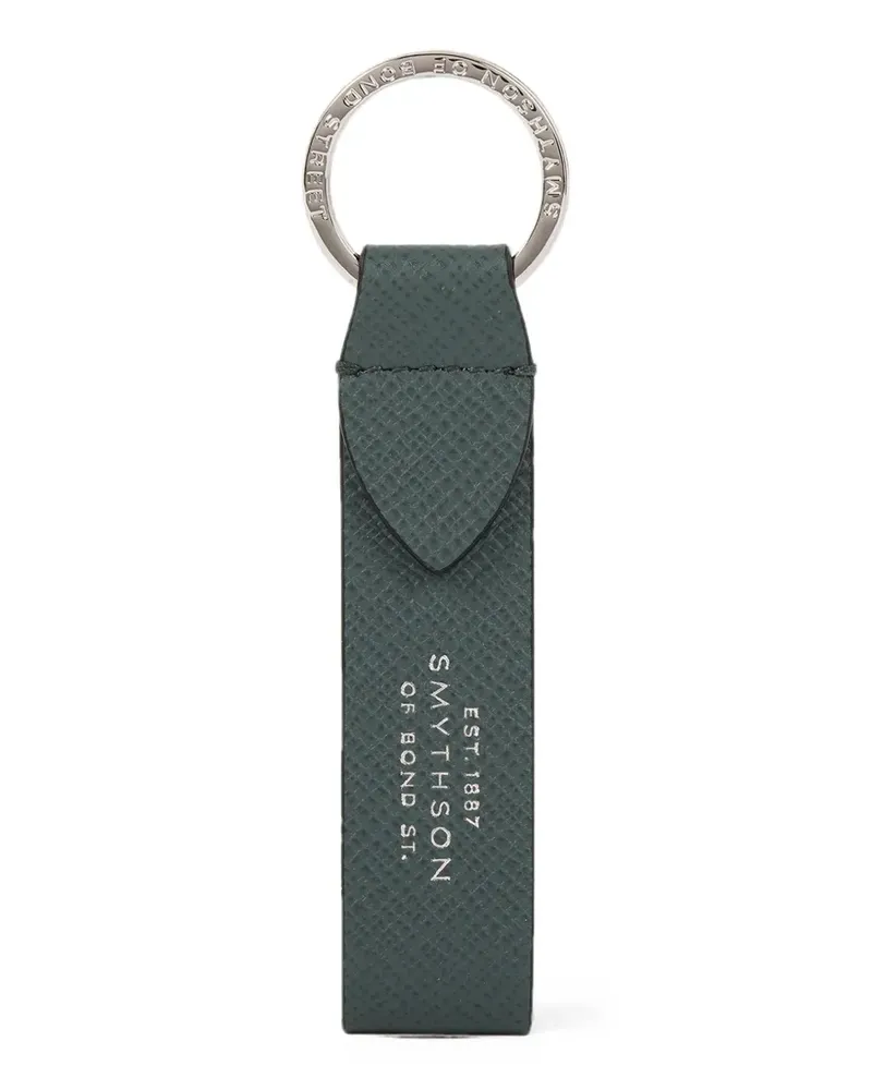 Smythson Panama Schlüsselanhänger - Grün Grün