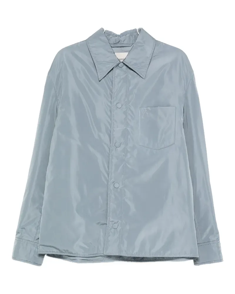 AMI Paris pocket button jacket - Blau Blau